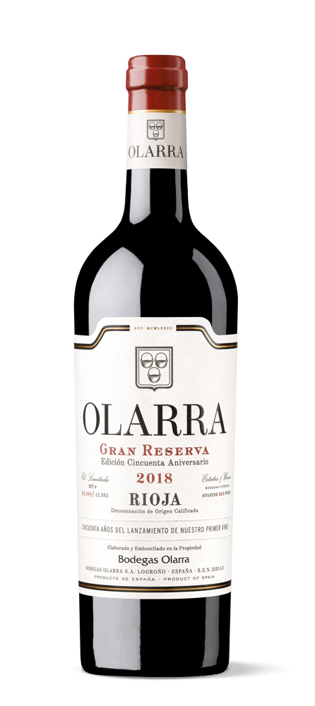 Vino tinto Olarra Gran Reserva 2018
