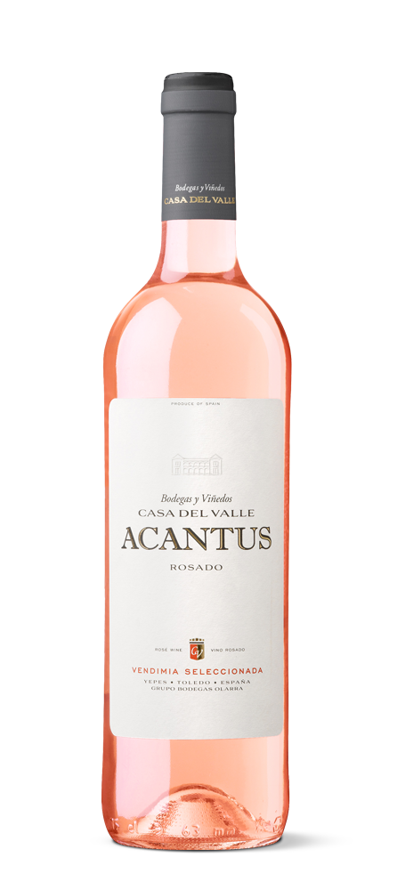 Vino Acantus Rosado de Hacienda Casa del valle