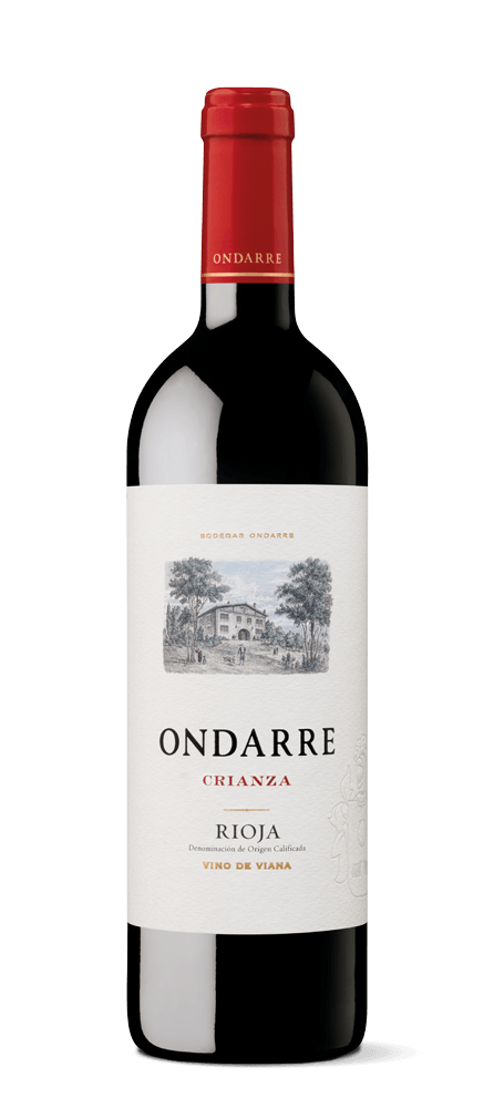 Vino tinto de Rioja Ondarre Crianza de Bodegas Ondarre