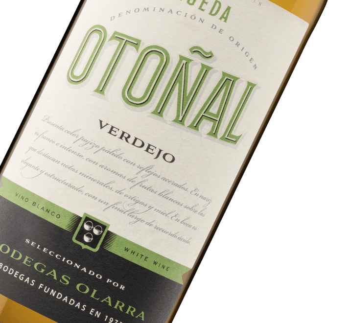 Etiqueta Vino Otoñal Verdejo de Rueda