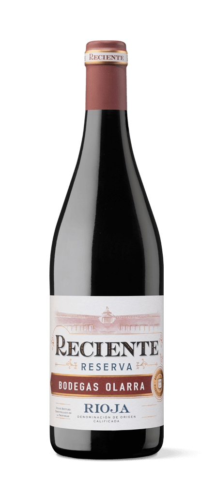 Vino tinto de Rioja Reciente reserva de Bodegas Olarra