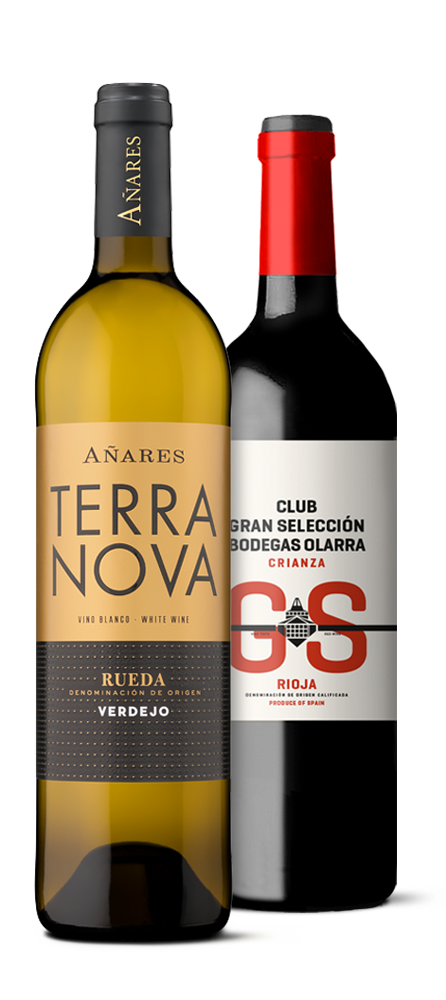 Pack Vinogaceta Julio con Terranova VCerdejo y Club Selección crianza