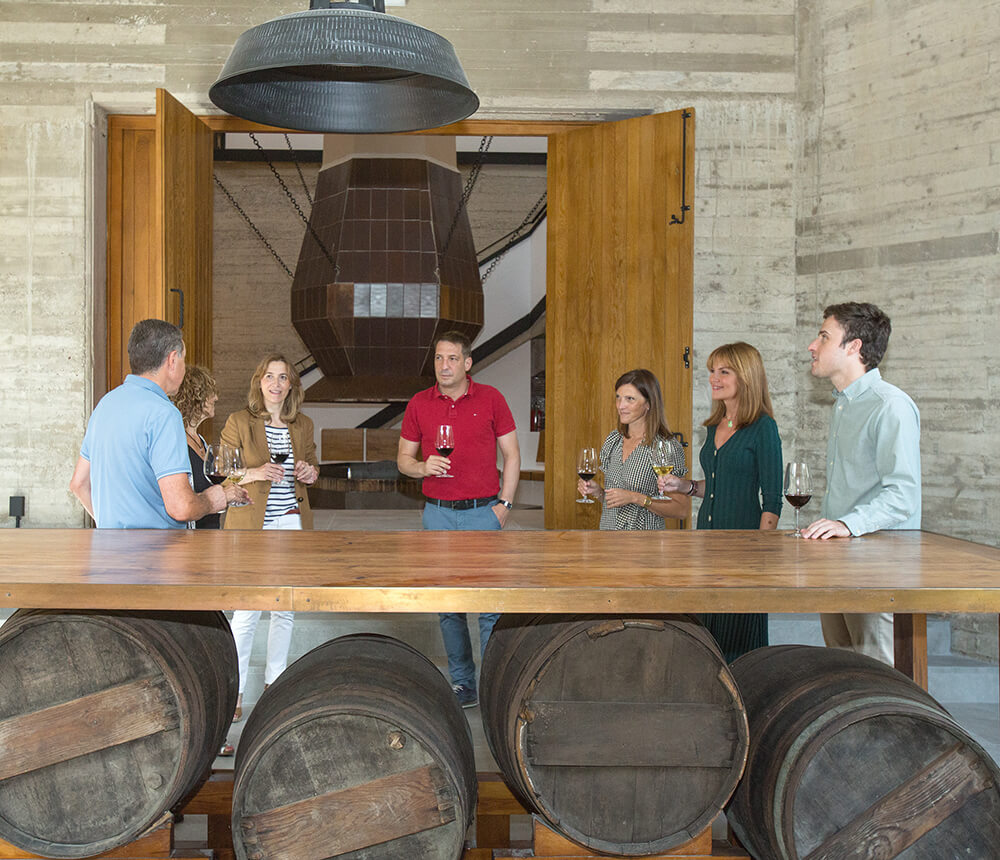 Visitas personalizadas. Bodegas Olarra