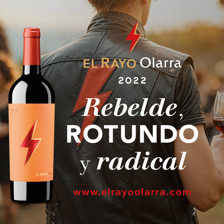 El Rayo Olarra 2022 Rebelde, rotundo y radical.