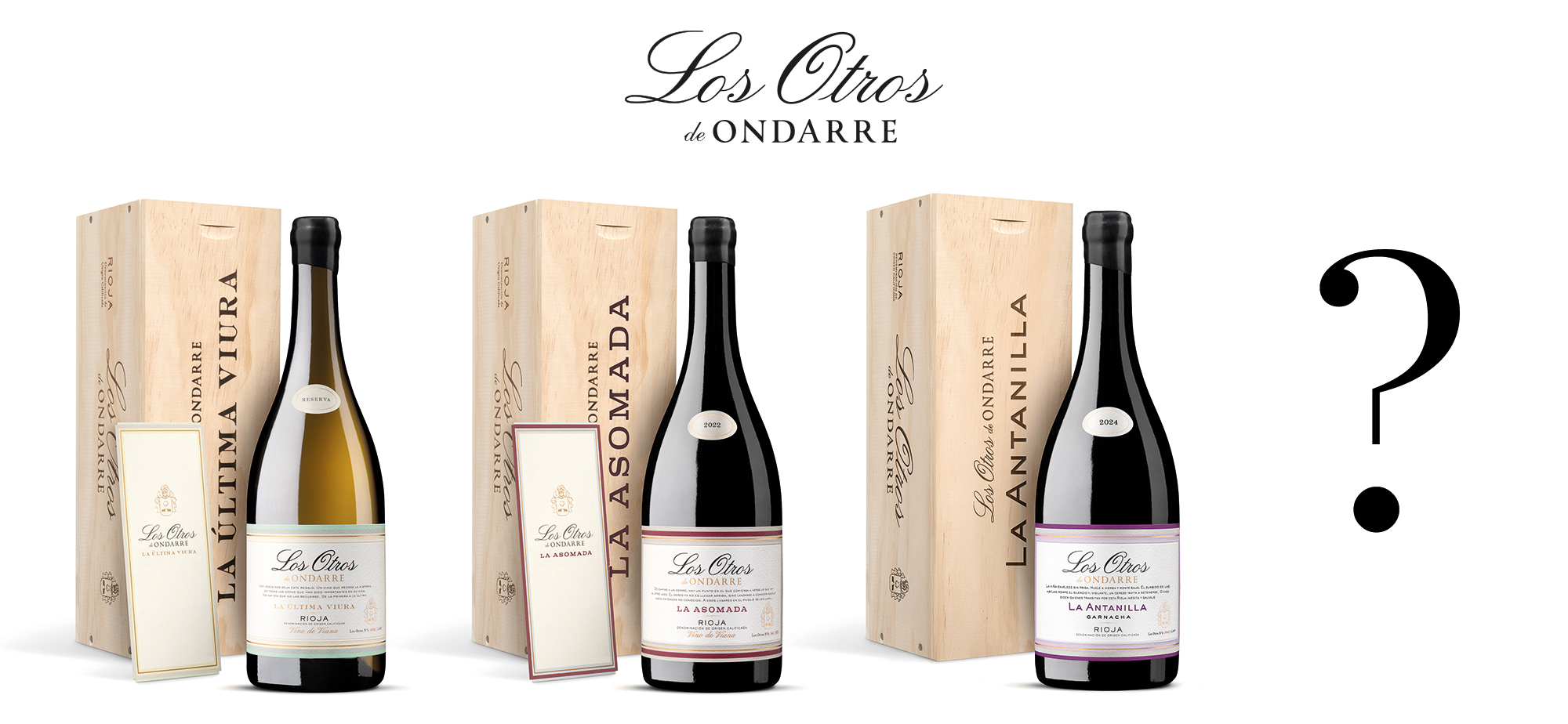 Los Otros de Ondarre ordenados por orden cronológico de izquierda a derecha. El interrogante es El Terco, que llegará muy pronto.