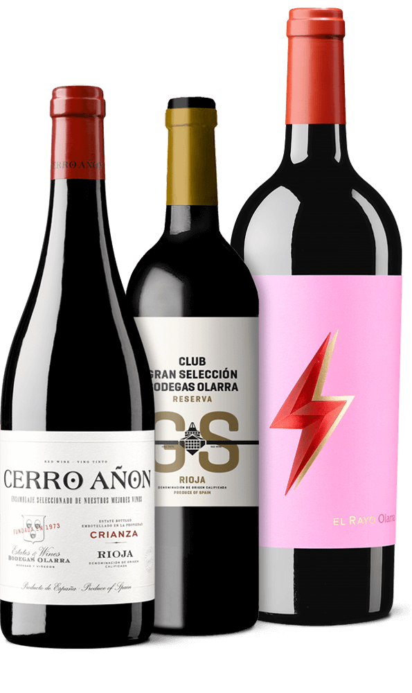 Pack San Valentín con Cerro Añón Crianza, Selección Reserva y regalo Magnum El Rayo