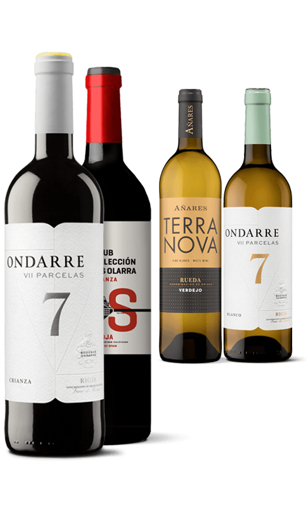 Pack verano: 7 Parcelas crianza y Gran Selección crianza y a elegir 7 Parcelas Blanco o Terranova Verdejo